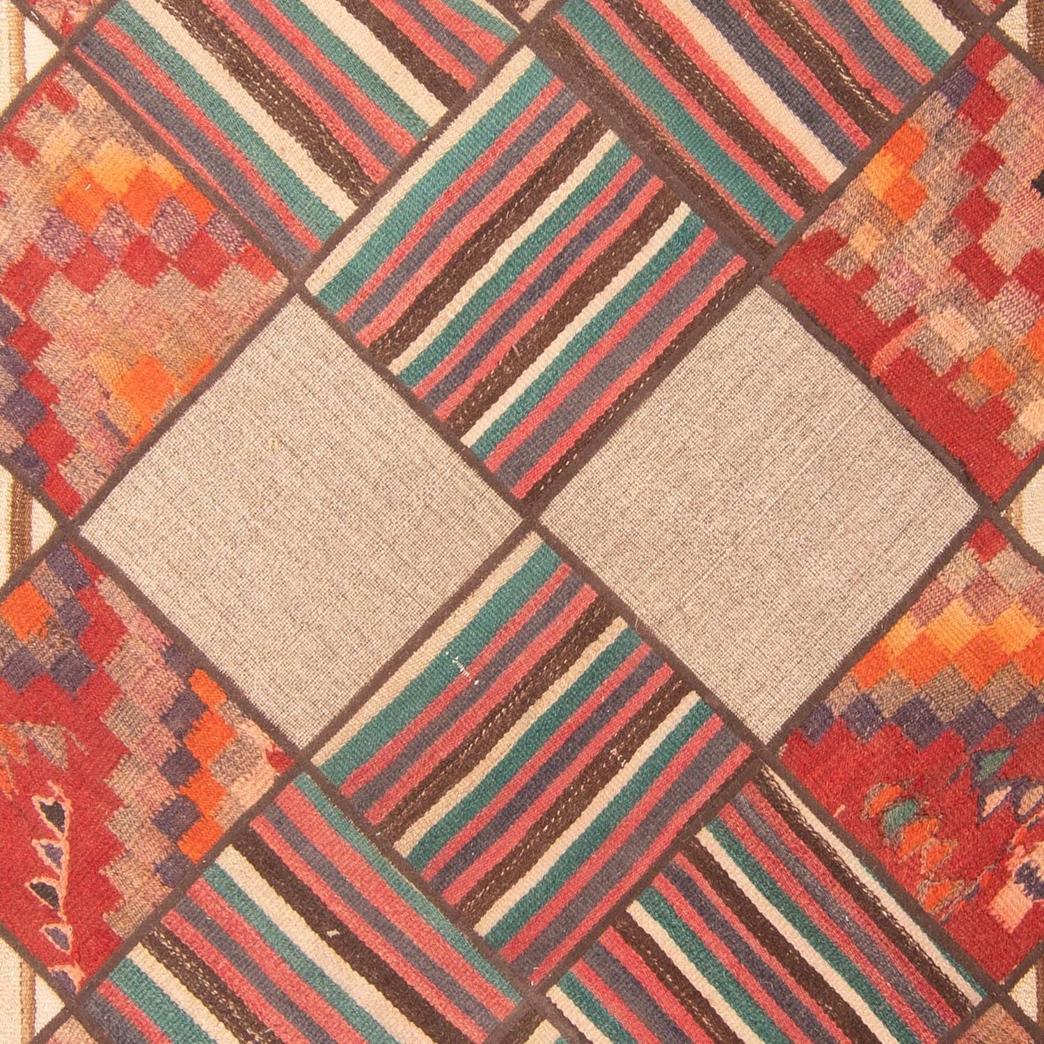 Tappeto Patchwork - 200 x 150 cm - multicolore