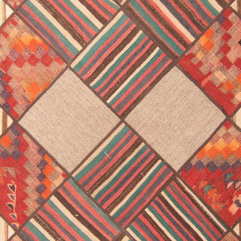 Tappeto Patchwork - 200 x 150 cm - multicolore