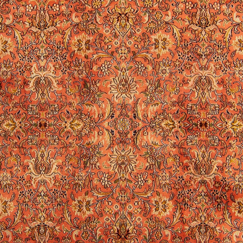 Tappeto di seta - Seta del Kashmir - 276 x 187 cm - ruggine