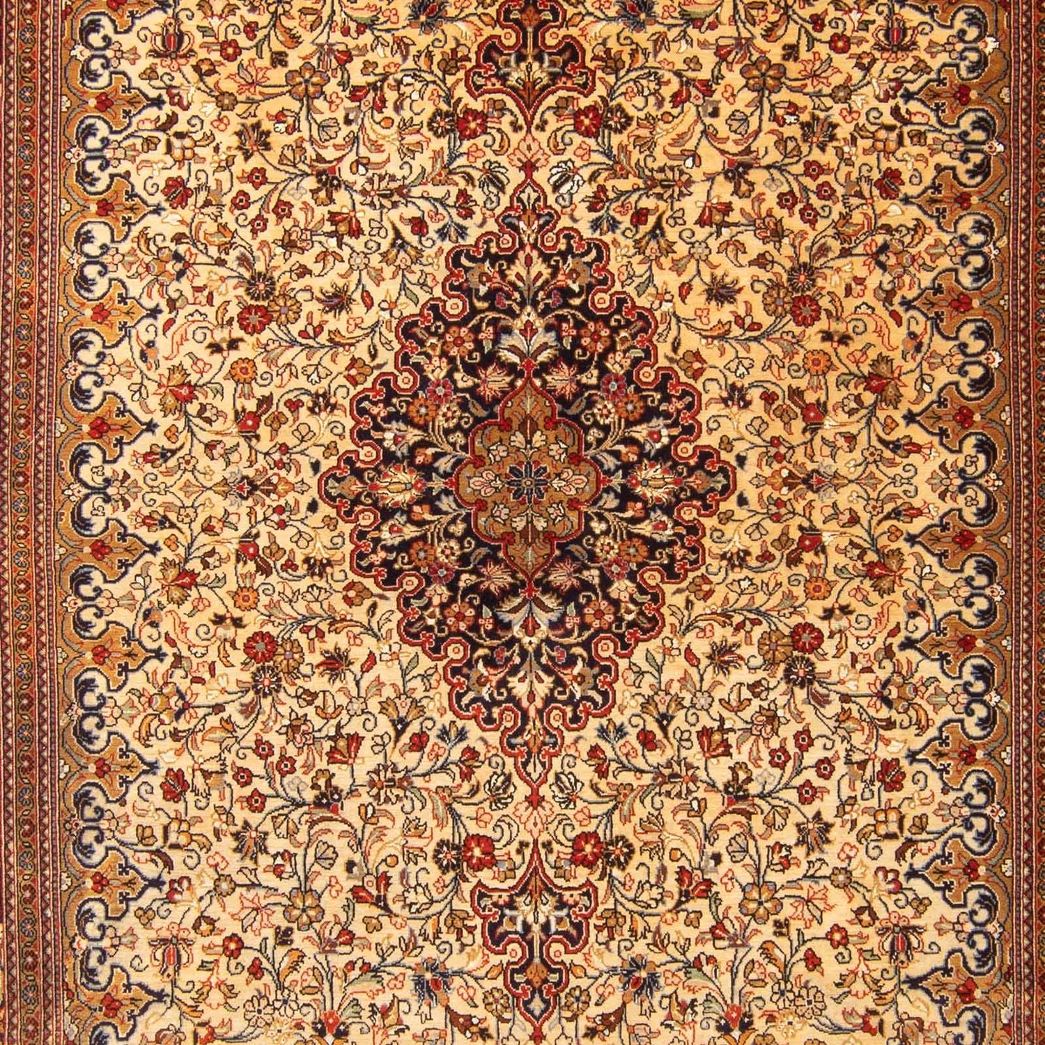 Tappeto Persero - Ghom - 210 x 145 cm - beige