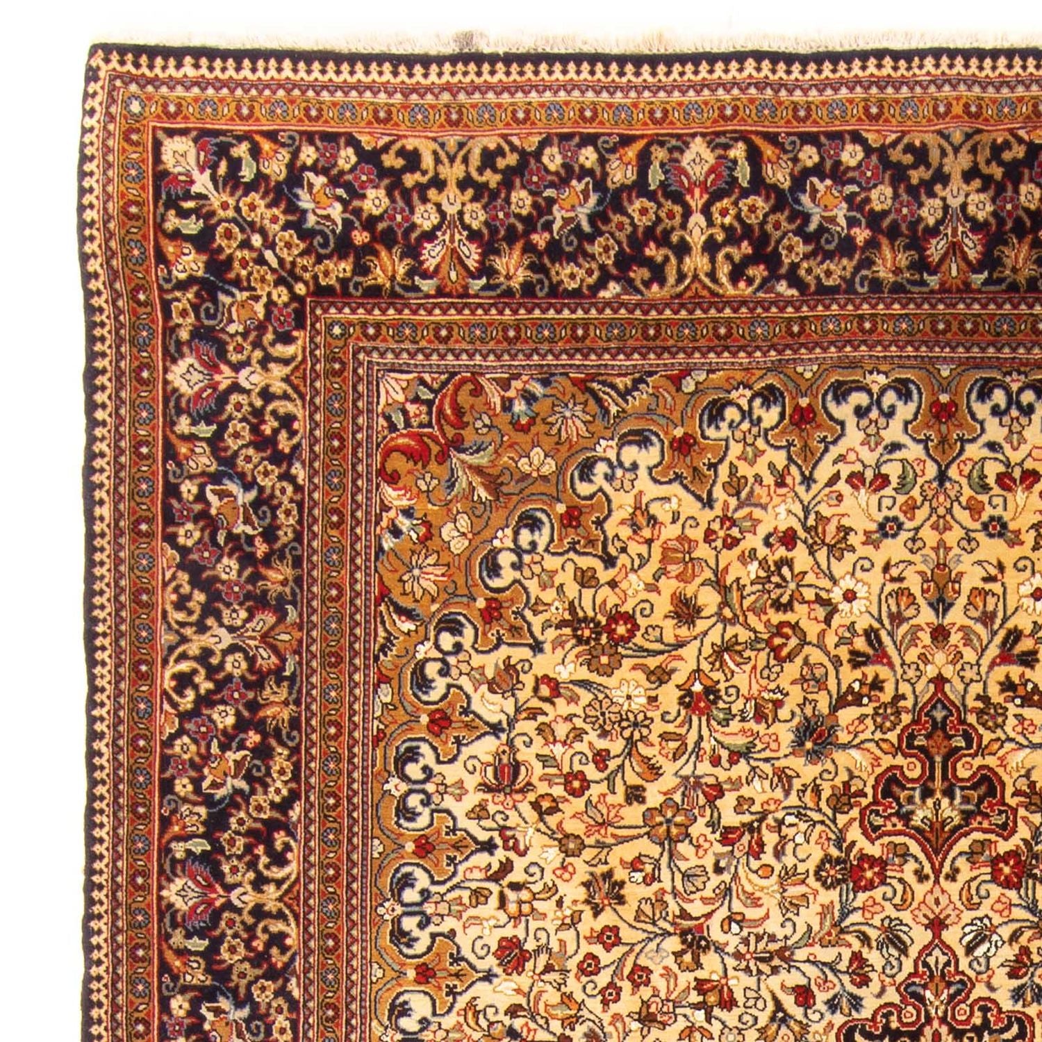Tappeto Persero - Ghom - 210 x 145 cm - beige
