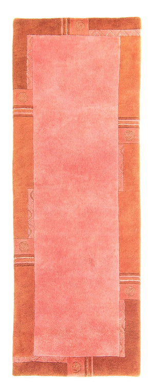 Tappeto corsia Tappeto Nepal - 231 x 81 cm - rosa