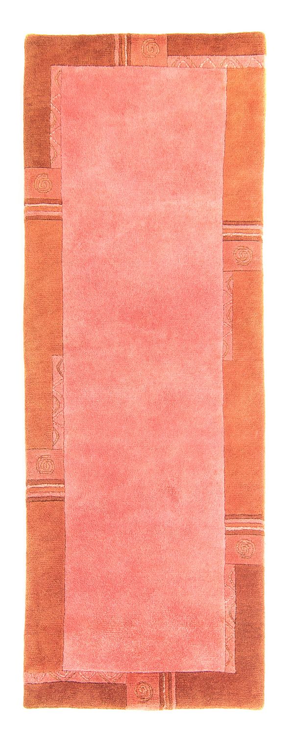 Tappeto corsia Tappeto Nepal - 231 x 81 cm - rosa