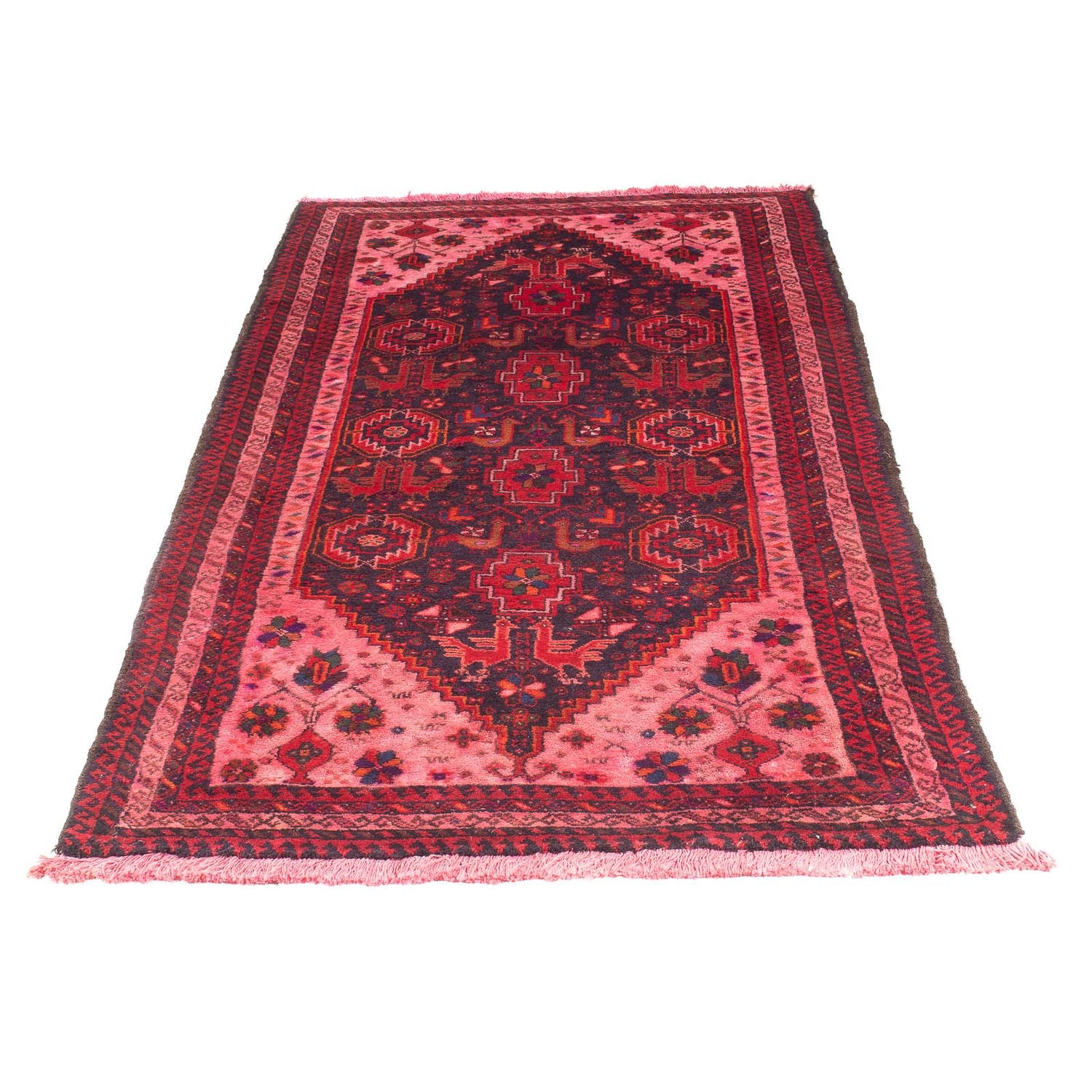 Tappeto Belutsch - 197 x 100 cm - rosso chiaro
