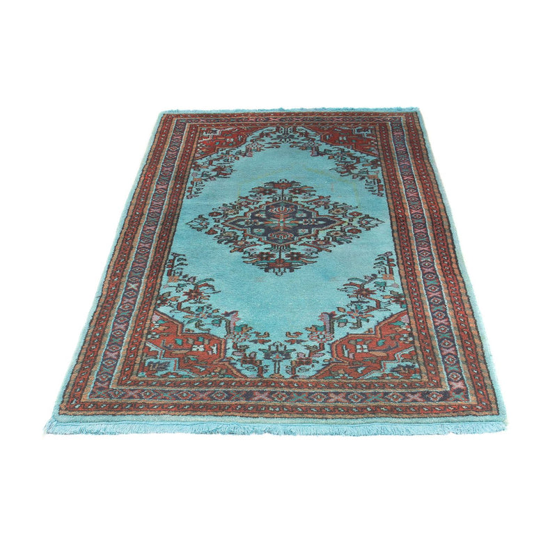 Tappeto orientale - Indo - 180 x 97 cm - blu chiaro