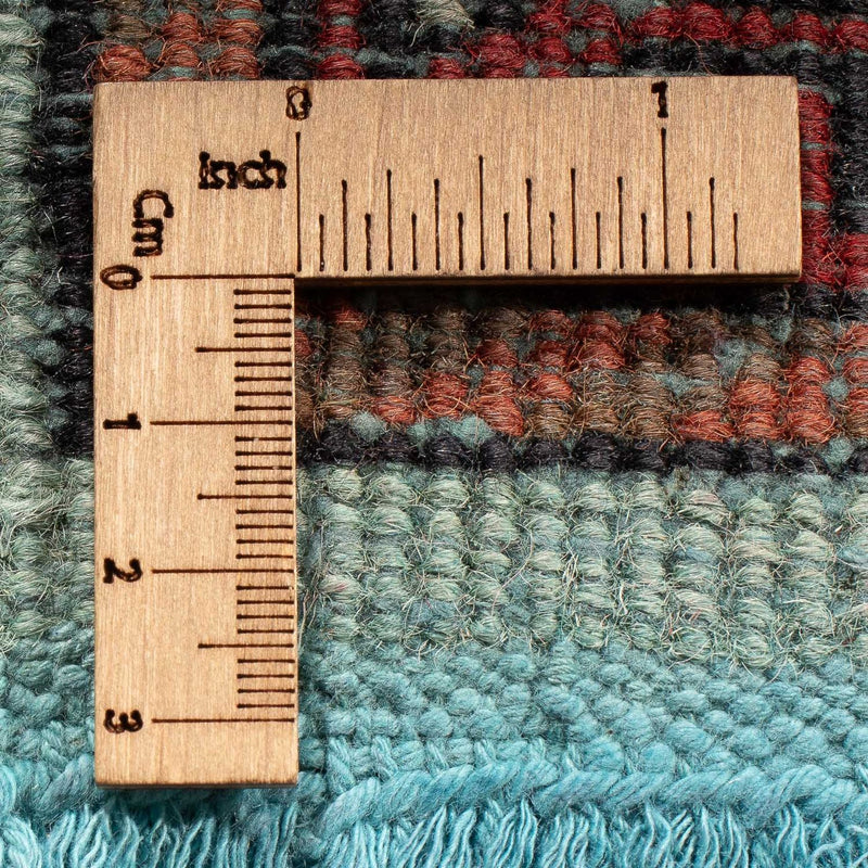 Tappeto orientale - Indo - 180 x 97 cm - blu chiaro