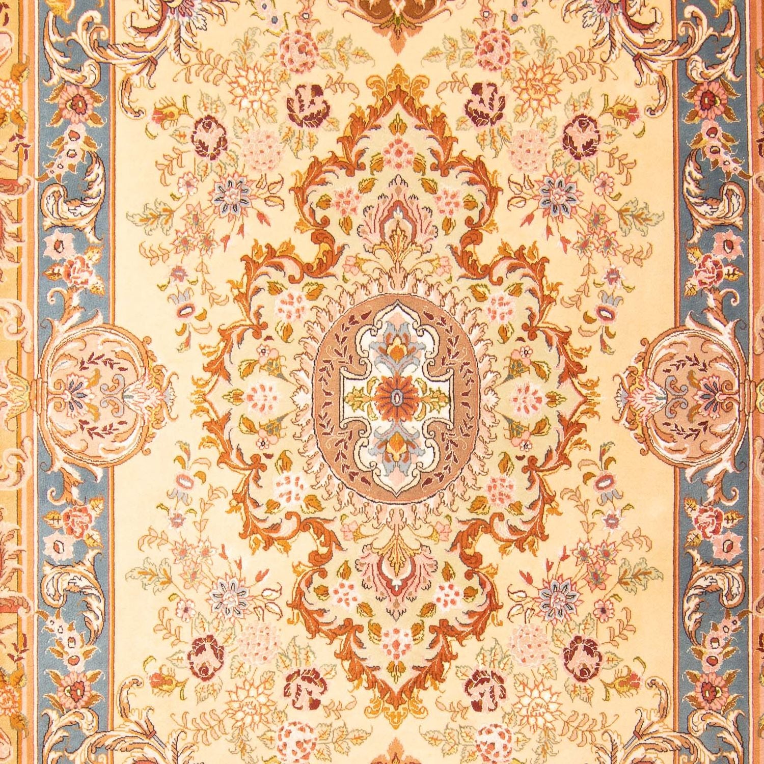 Tappeto Persero - Tabriz - Premio - 200 x 145 cm - beige