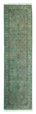 Tappeto corsia Tappeto orientale - Tabriz - 305 x 84 cm - verde