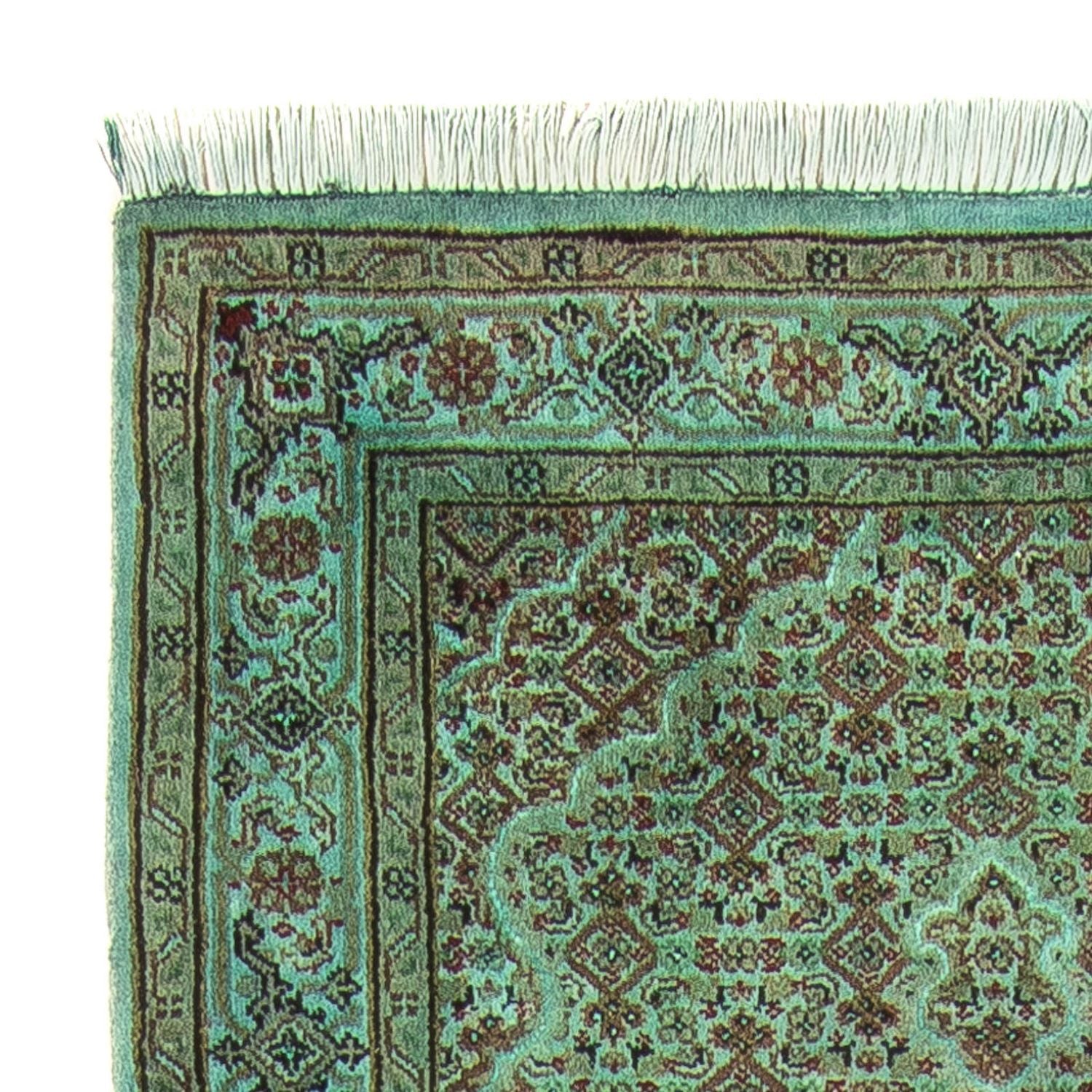 Tappeto corsia Tappeto orientale - Tabriz - 305 x 84 cm - verde