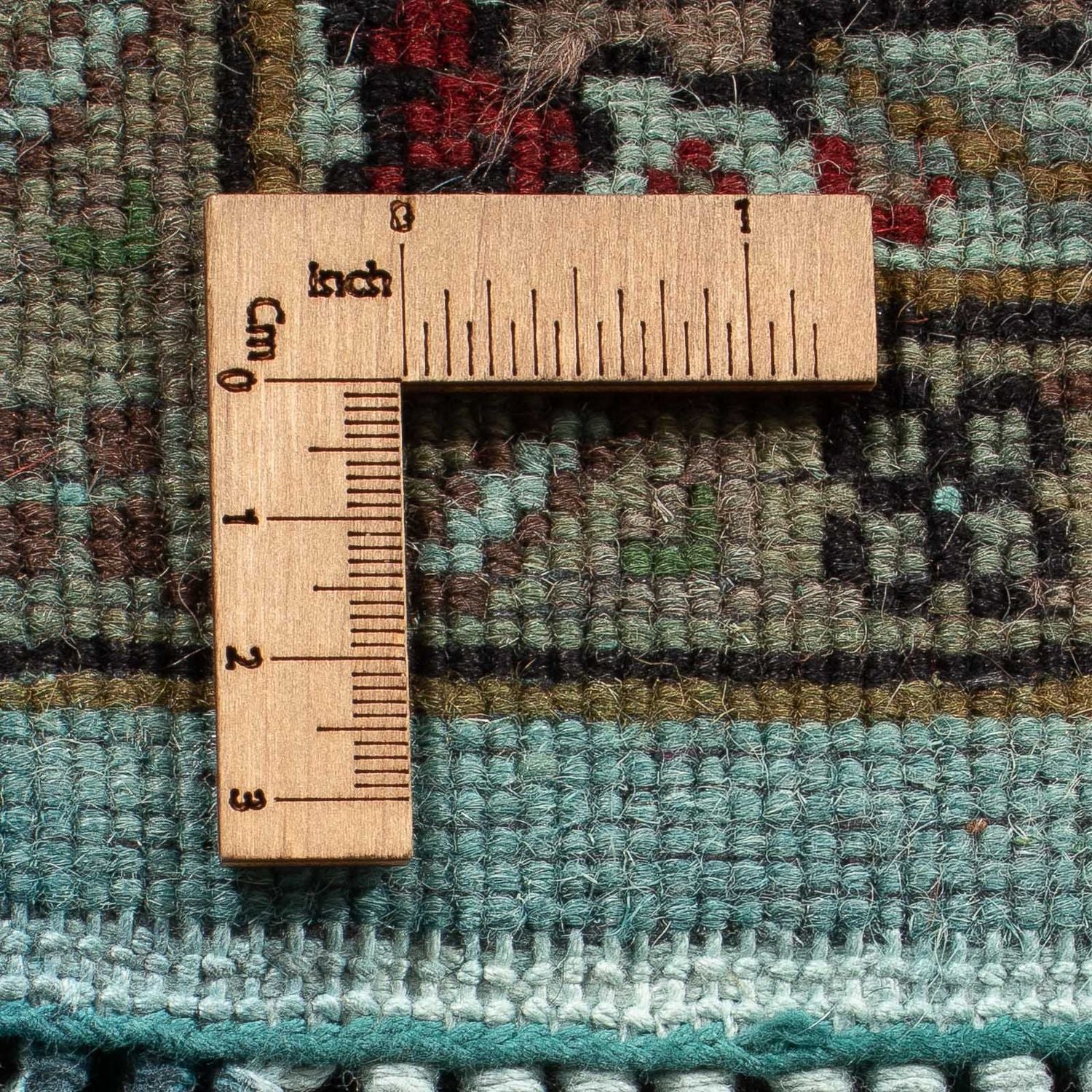Tappeto corsia Tappeto orientale - Tabriz - 305 x 84 cm - verde