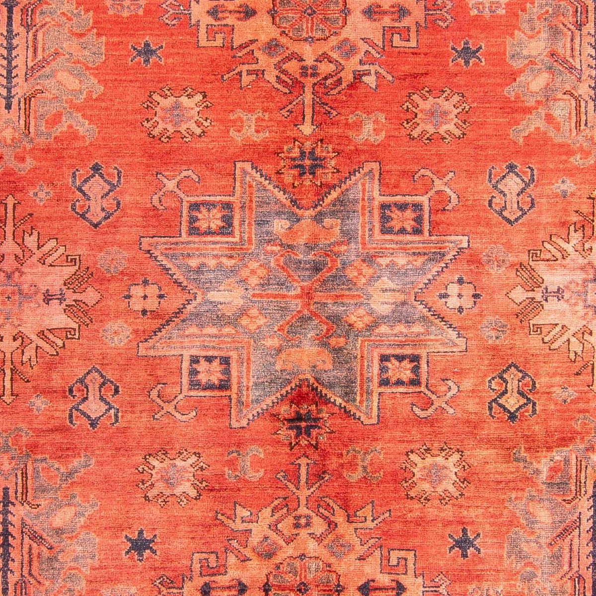 Tappeto Ziegler - Kazak - 231 x 184 cm - rosso chiaro