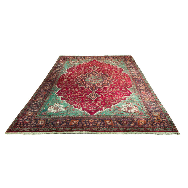 Tappeto Persero - Tabriz - 308 x 226 cm - rosso scuro