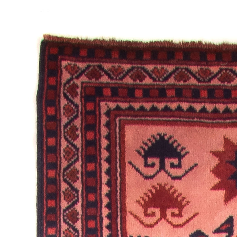 Tappeto corsia Tappeto Kelim - Orientale - 400 x 75 cm - rosso chiaro