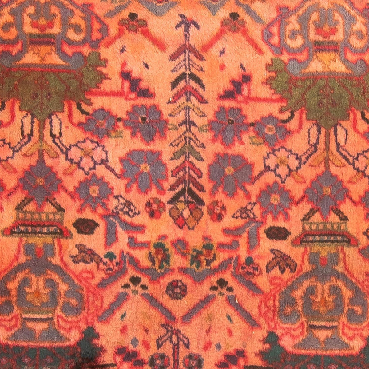 Tappeto Persero - Classico - 208 x 124 cm - rosso chiaro