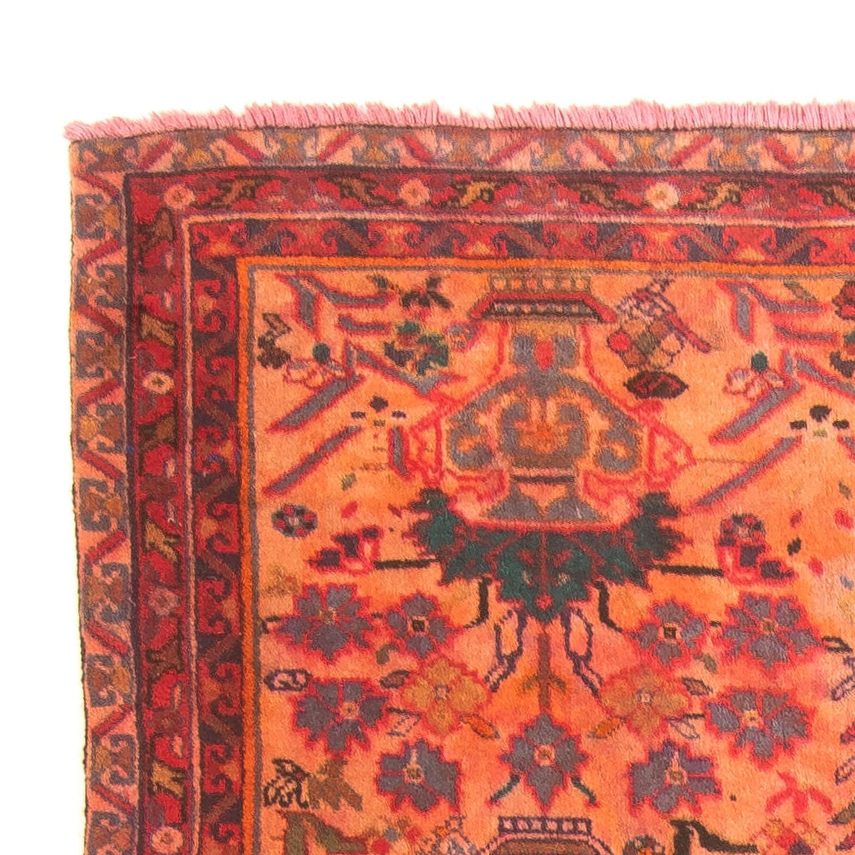 Tappeto Persero - Classico - 208 x 124 cm - rosso chiaro