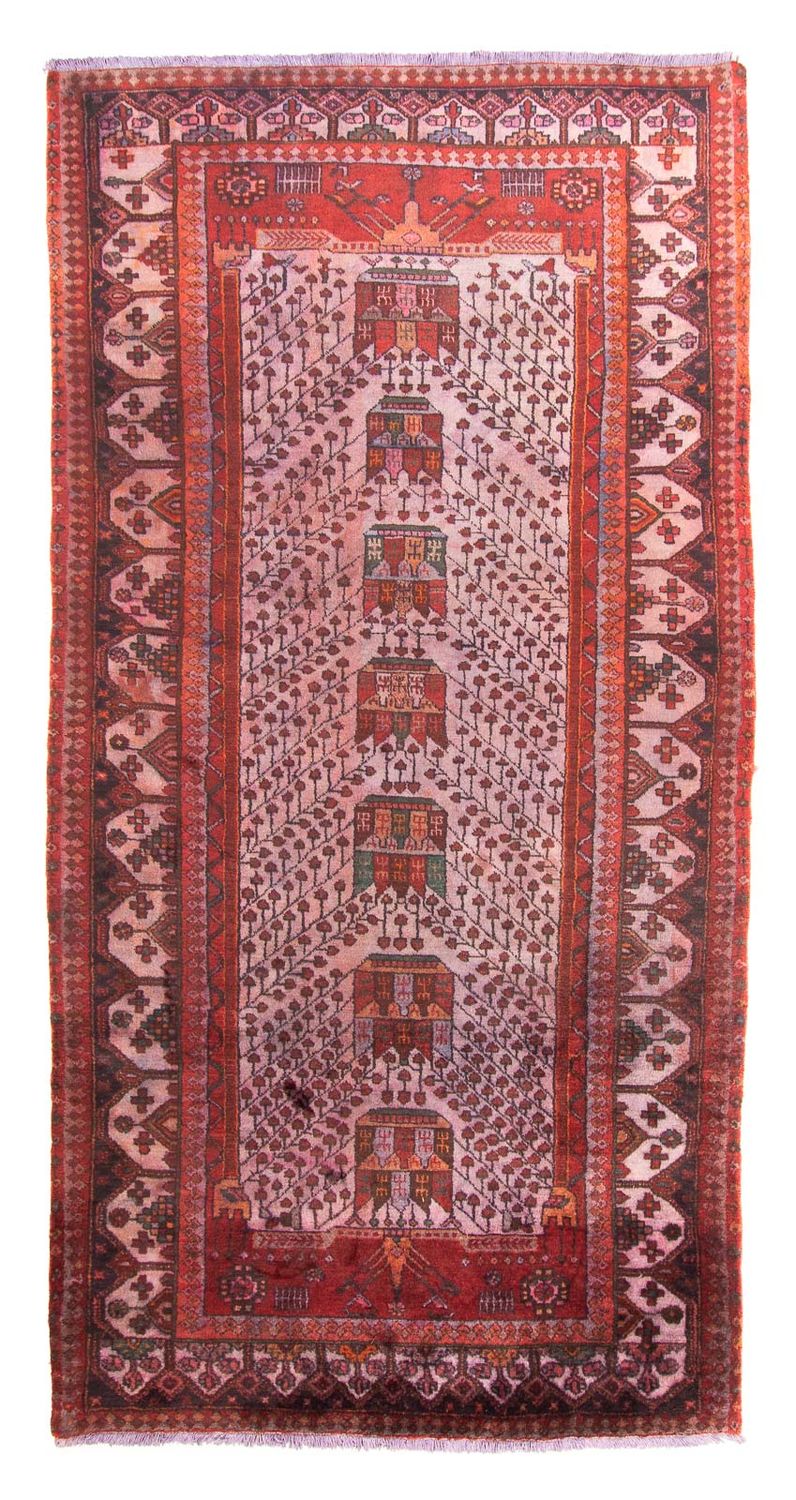 Tappeto Persero - Nomade - 285 x 150 cm - rosso chiaro