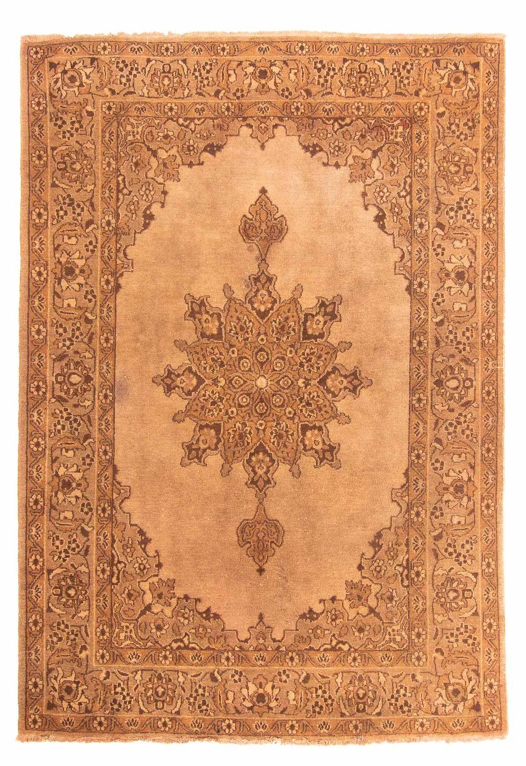 Tappeto afgano - 213 x 150 cm - beige scuro
