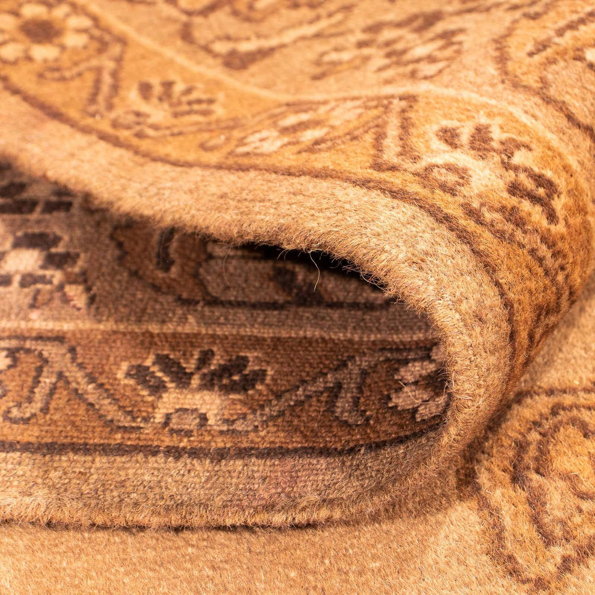 Tappeto afgano - 213 x 150 cm - beige scuro