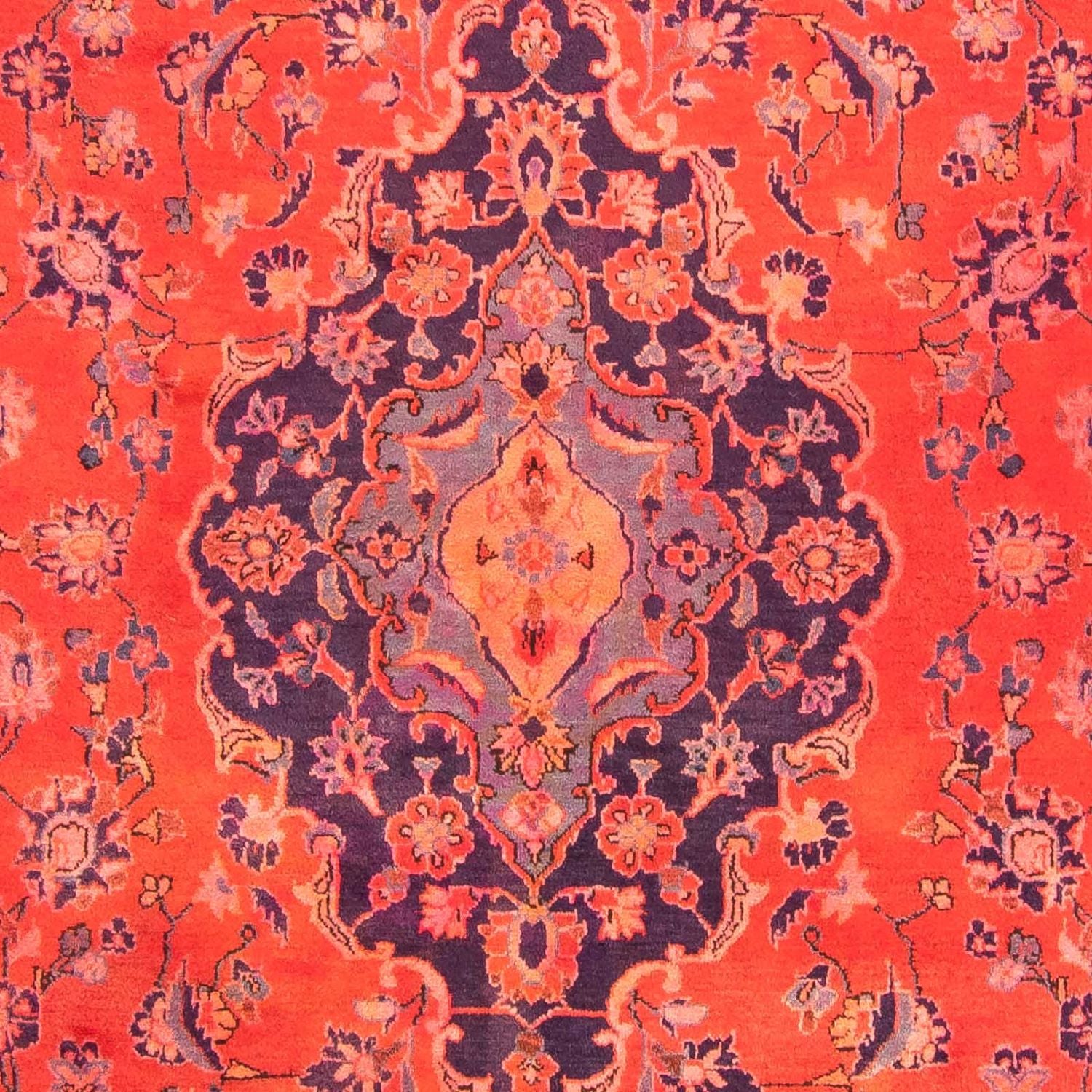 Tappeto Persero - Keshan - 277 x 170 cm - rosso chiaro