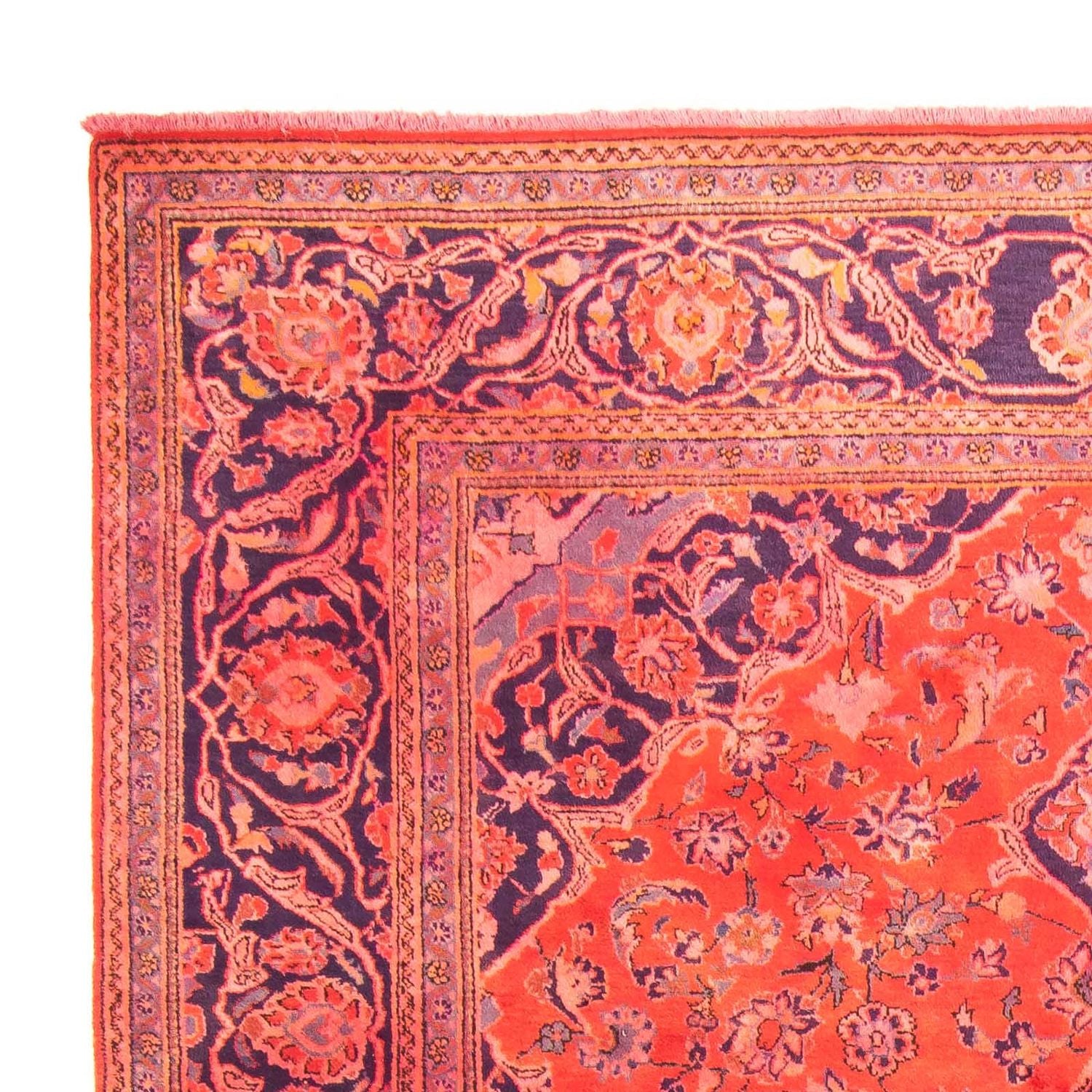Tappeto Persero - Keshan - 277 x 170 cm - rosso chiaro