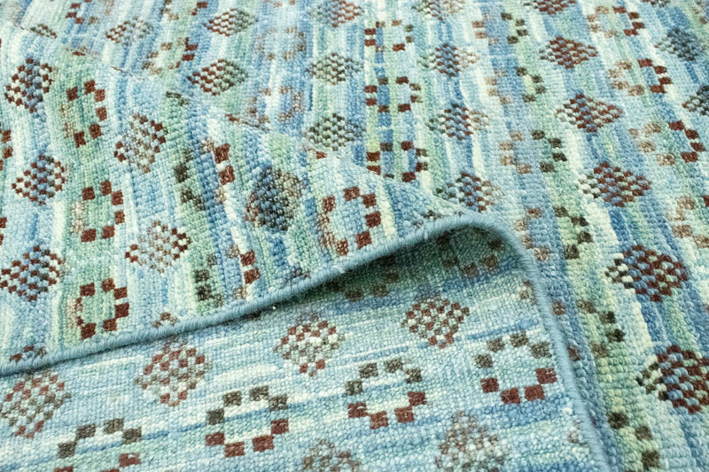 Tappeto di design - 270 x 244 cm - blu chiaro