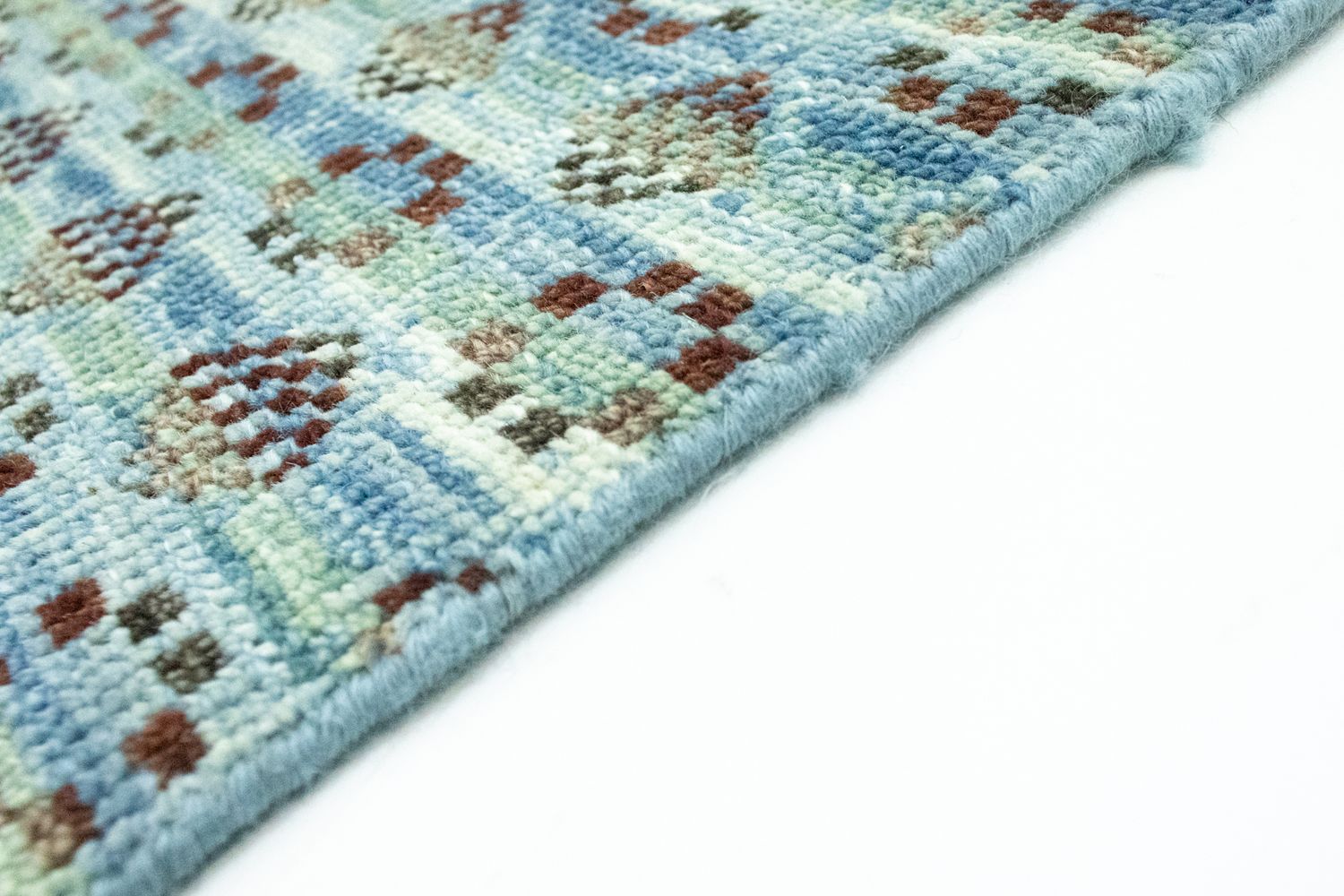Tappeto di design - 270 x 244 cm - blu chiaro