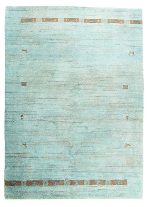 Tappeto Gabbeh - Indus - 237 x 170 cm - blu chiaro