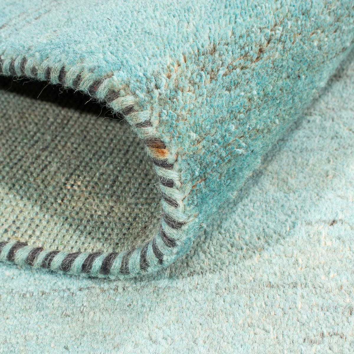 Tappeto Gabbeh - Indus - 237 x 170 cm - blu chiaro