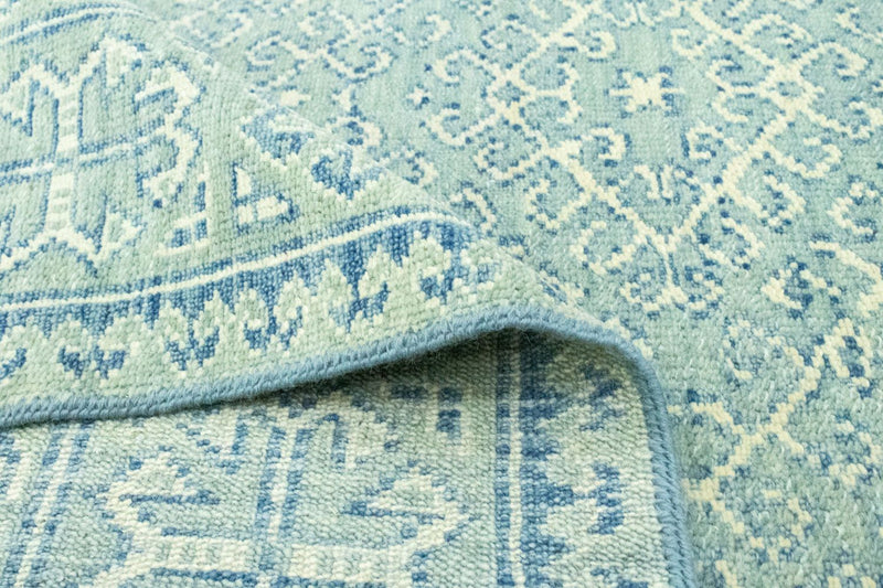 Tappeto di design - 301 x 258 cm - blu chiaro