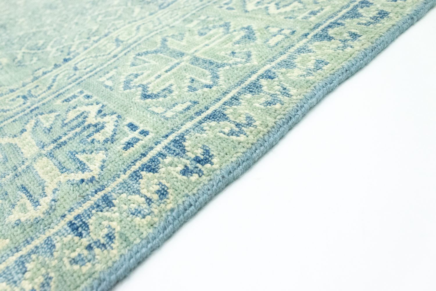Tappeto di design - 301 x 258 cm - blu chiaro