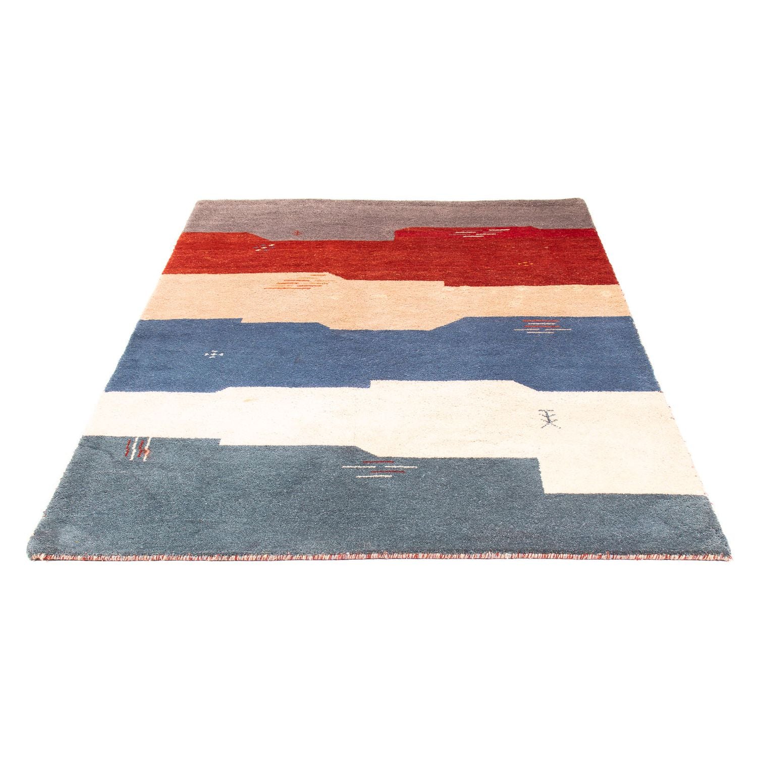 Tappeto Gabbeh - Indus - 200 x 140 cm - multicolore