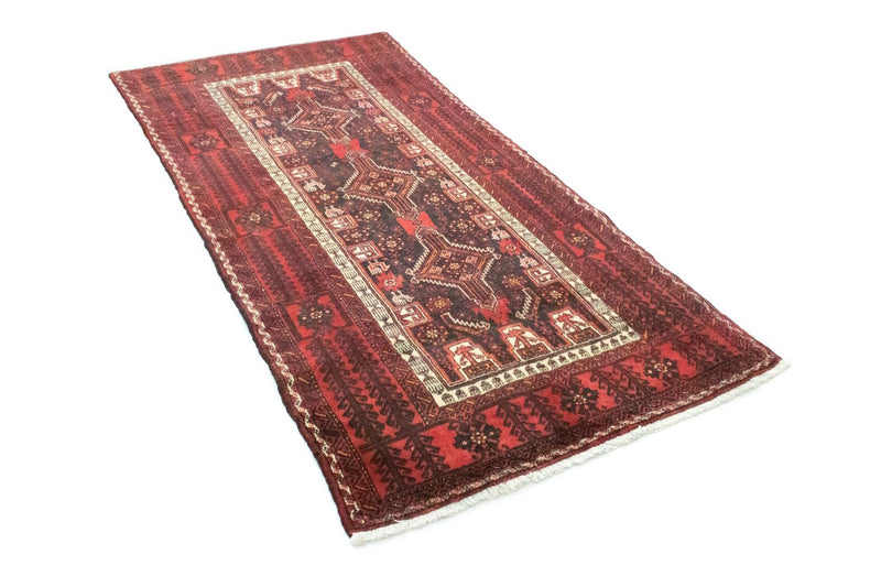 Tappeto Belutsch - 208 x 105 cm - rosso