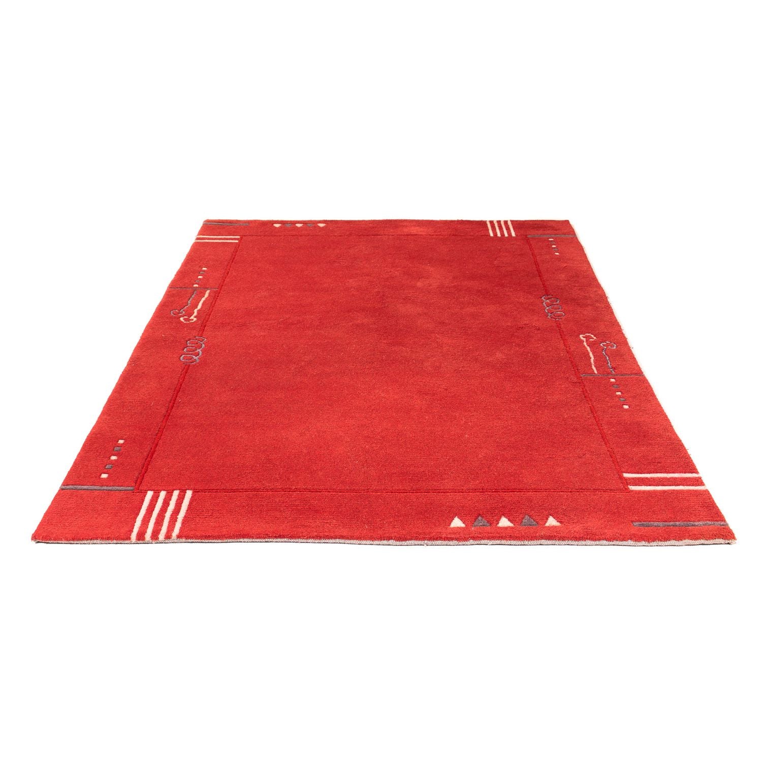 Tappeto Nepal - 228 x 162 cm - rosso