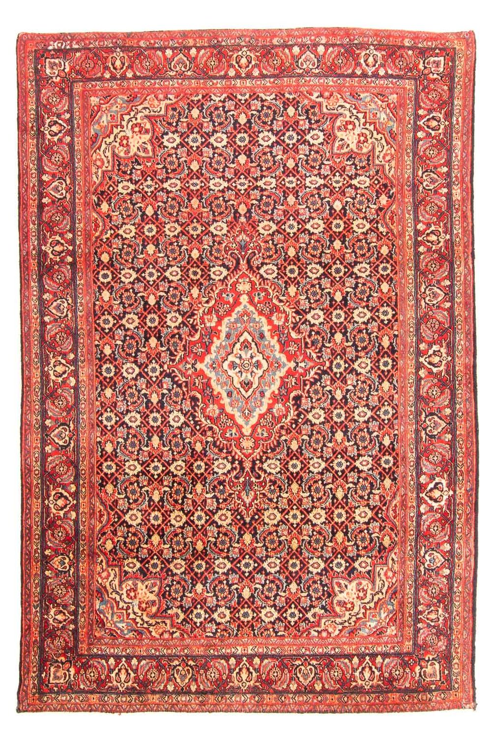 Tappeto Persero - Nomade - 202 x 135 cm - rosso chiaro