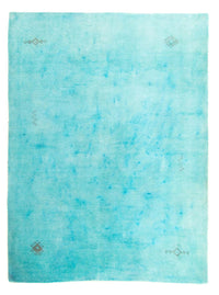 Tappeto Gabbeh - Indus - 197 x 129 cm - turchese