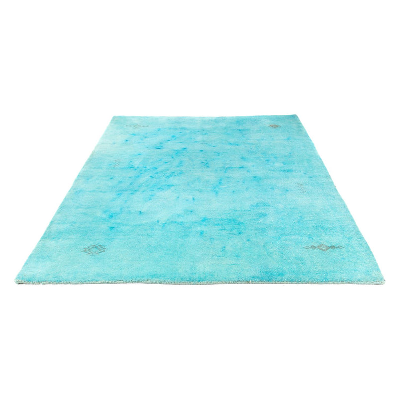 Tappeto Gabbeh - Indus - 197 x 129 cm - turchese