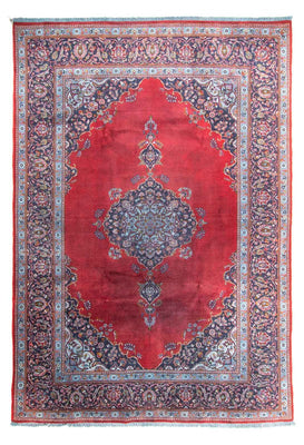 Tappeto Persero - Keshan - 325 x 225 cm - rosso scuro