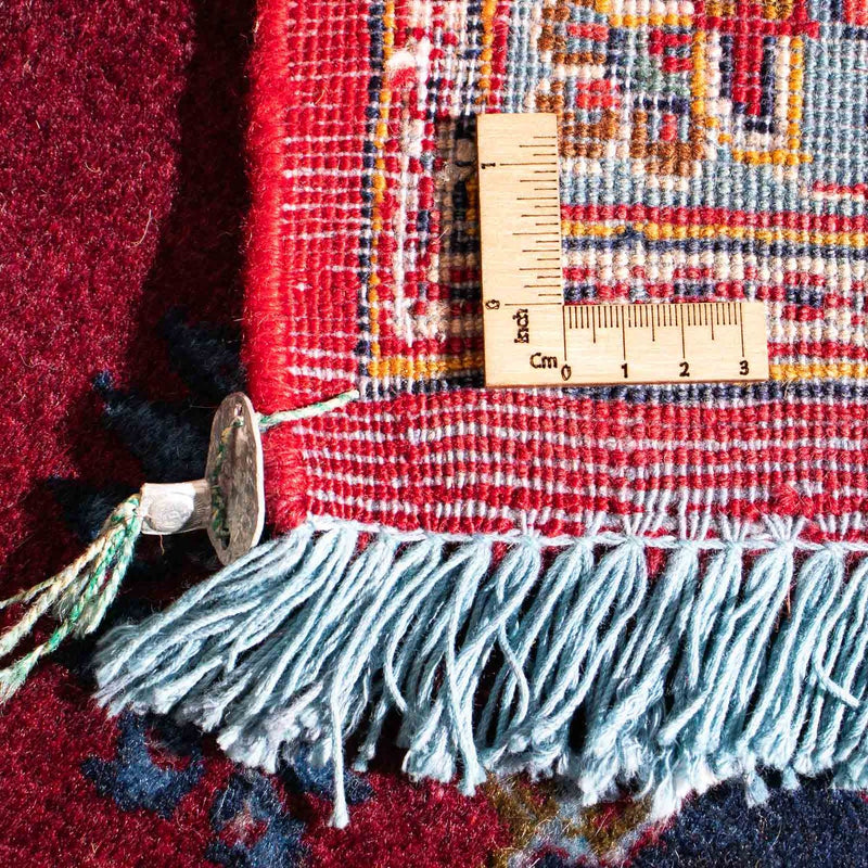 Tappeto Persero - Keshan - 325 x 225 cm - rosso scuro