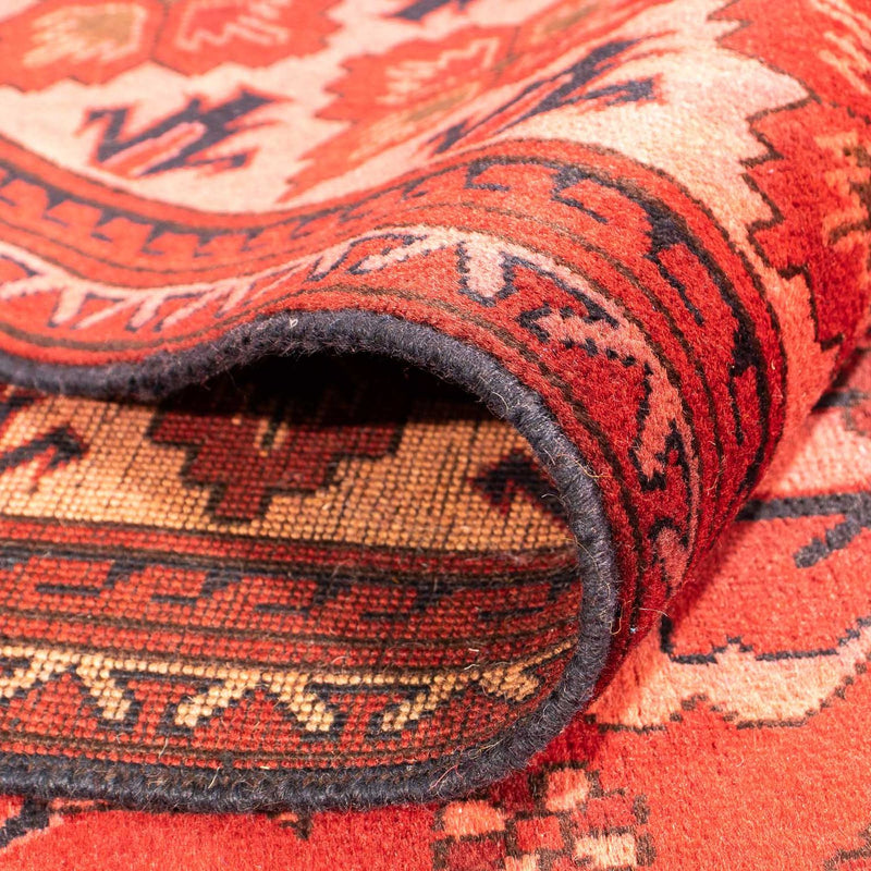 Tappeto afgano - Hatschlu - 296 x 210 cm - rosso scuro