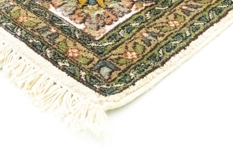 Tappeto di seta - Seta del Kashmir - 217 x 153 cm - beige