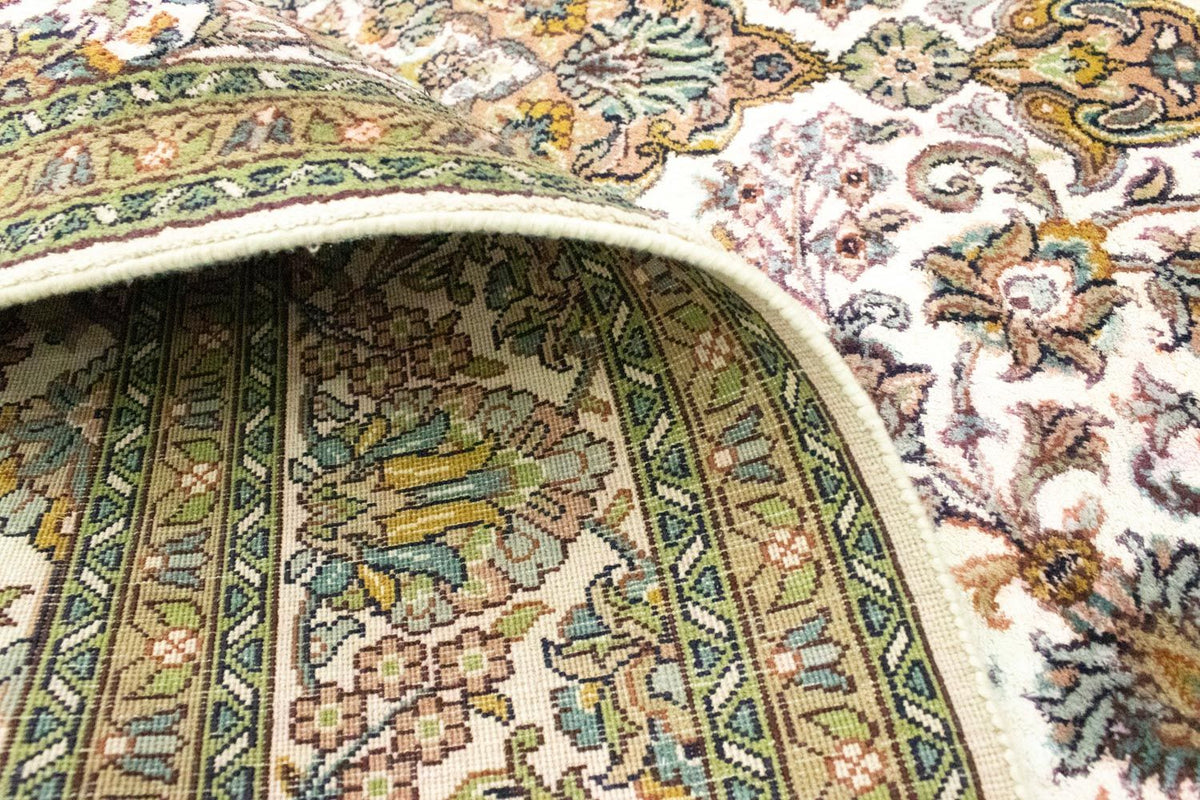 Seta del Kashmir Tappeto 153x217cm - Tappeto orientale