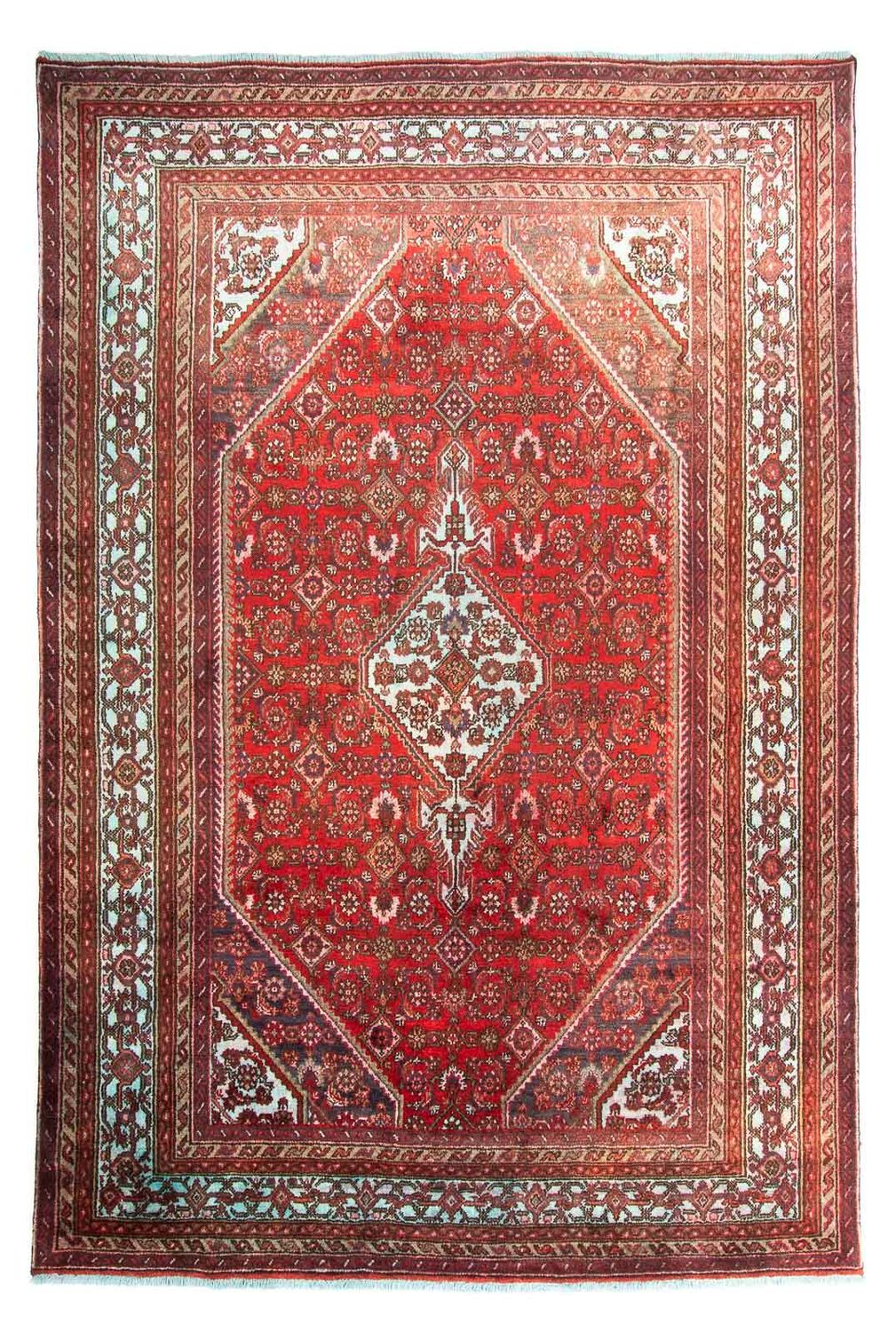 Tappeto Persero - Nomade quadrato  - 313 x 305 cm - rosso scuro