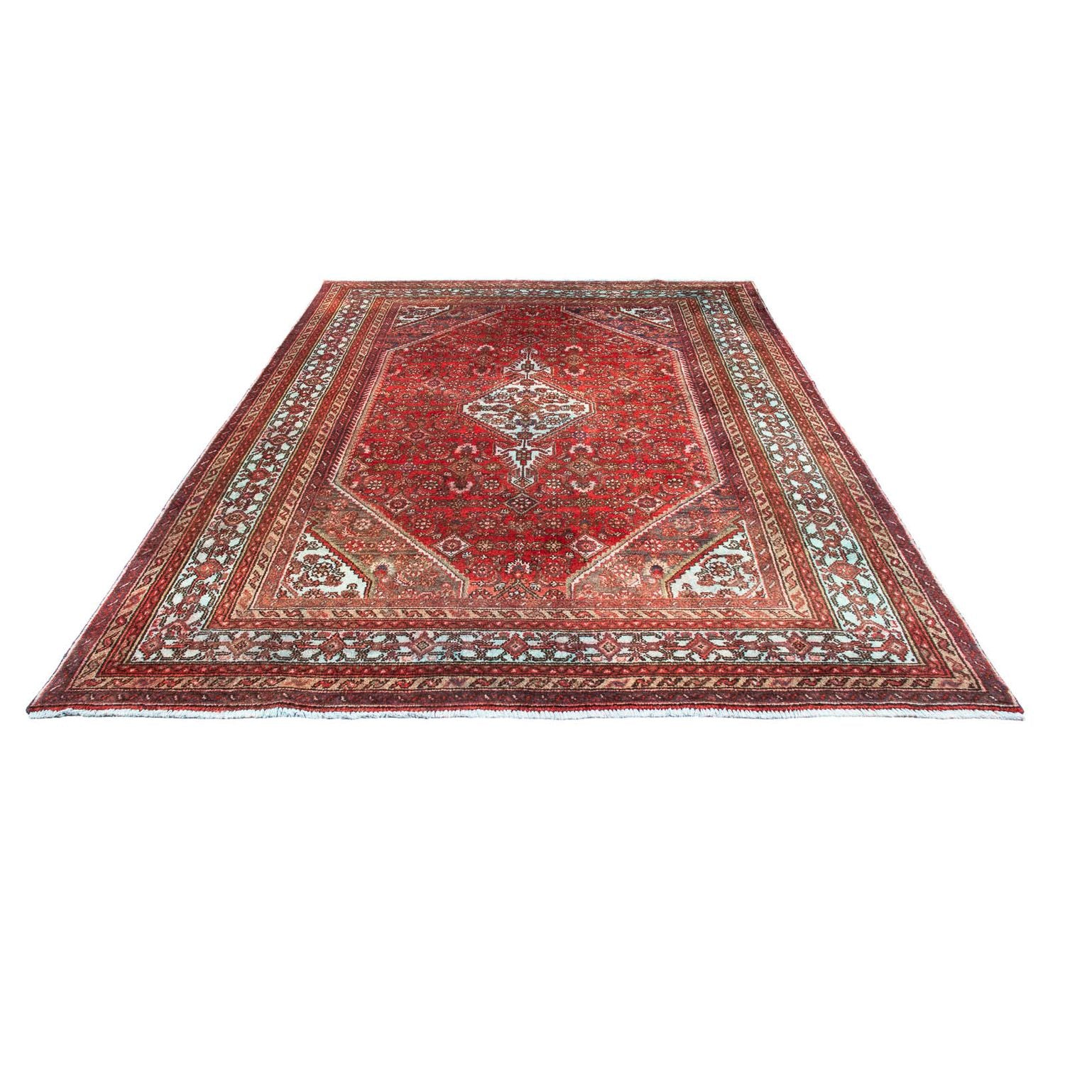 Tappeto Persero - Nomade quadrato  - 313 x 305 cm - rosso scuro