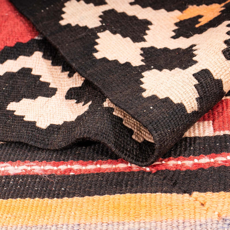 Tappeto corsia Tappeto Kelim - Vecchio - 295 x 160 cm - multicolore