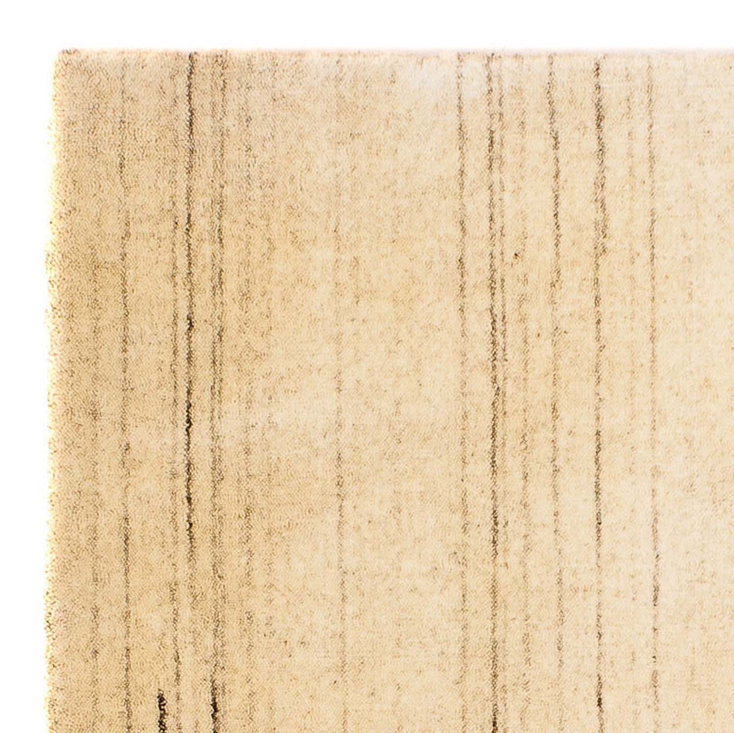 Tappeto Gabbeh - Softy quadrato  - 74 x 69 cm - beige