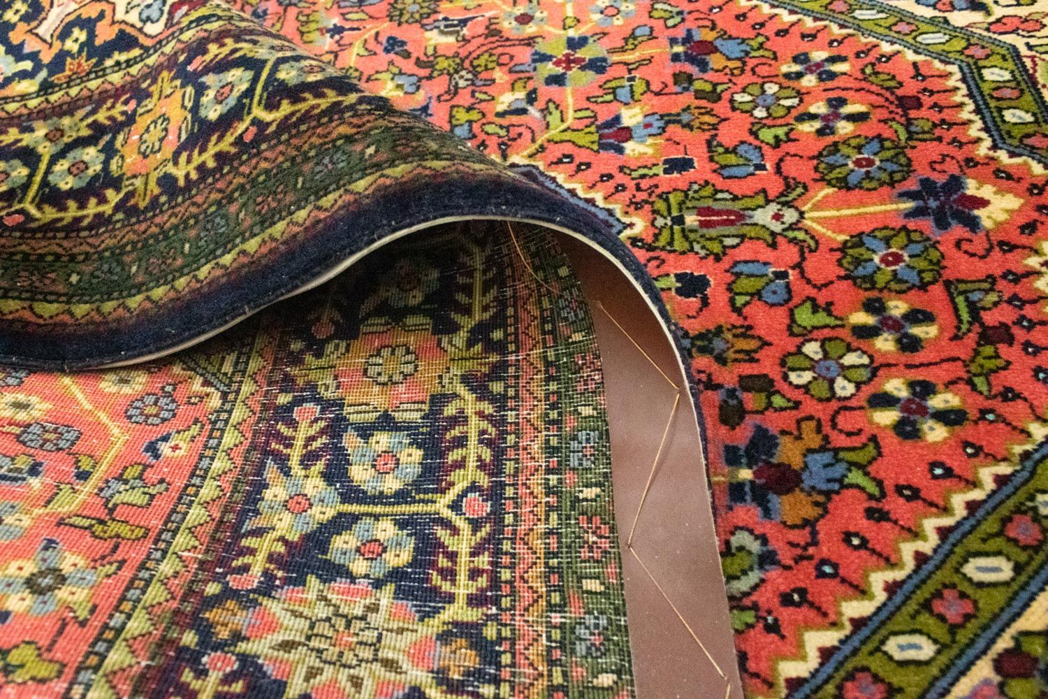 Tappeto Persero - Ghom - 163 x 107 cm - rosso chiaro