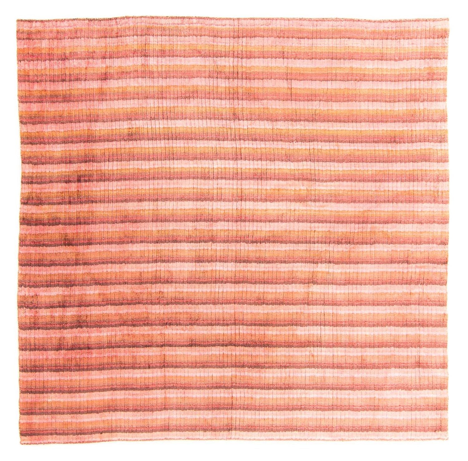 Tappeto in viscosa quadrato  - 197 x 197 cm - multicolore