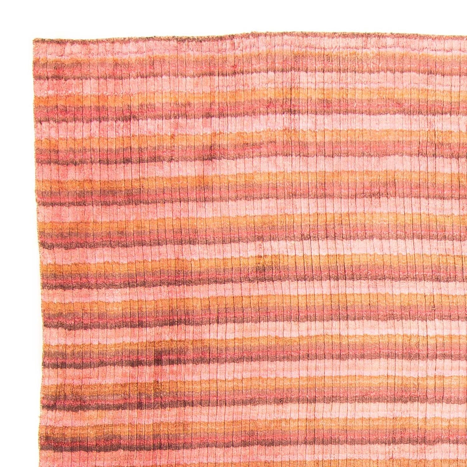 Tappeto in viscosa quadrato  - 197 x 197 cm - multicolore