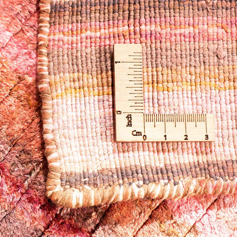 Tappeto in viscosa quadrato  - 197 x 197 cm - multicolore
