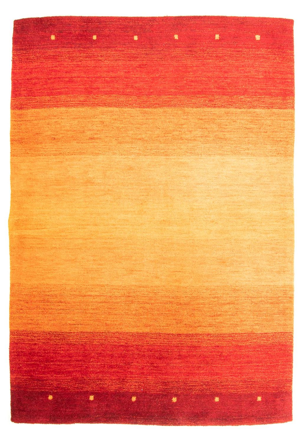 Tappeto di lana - 233 x 160 cm - arancione